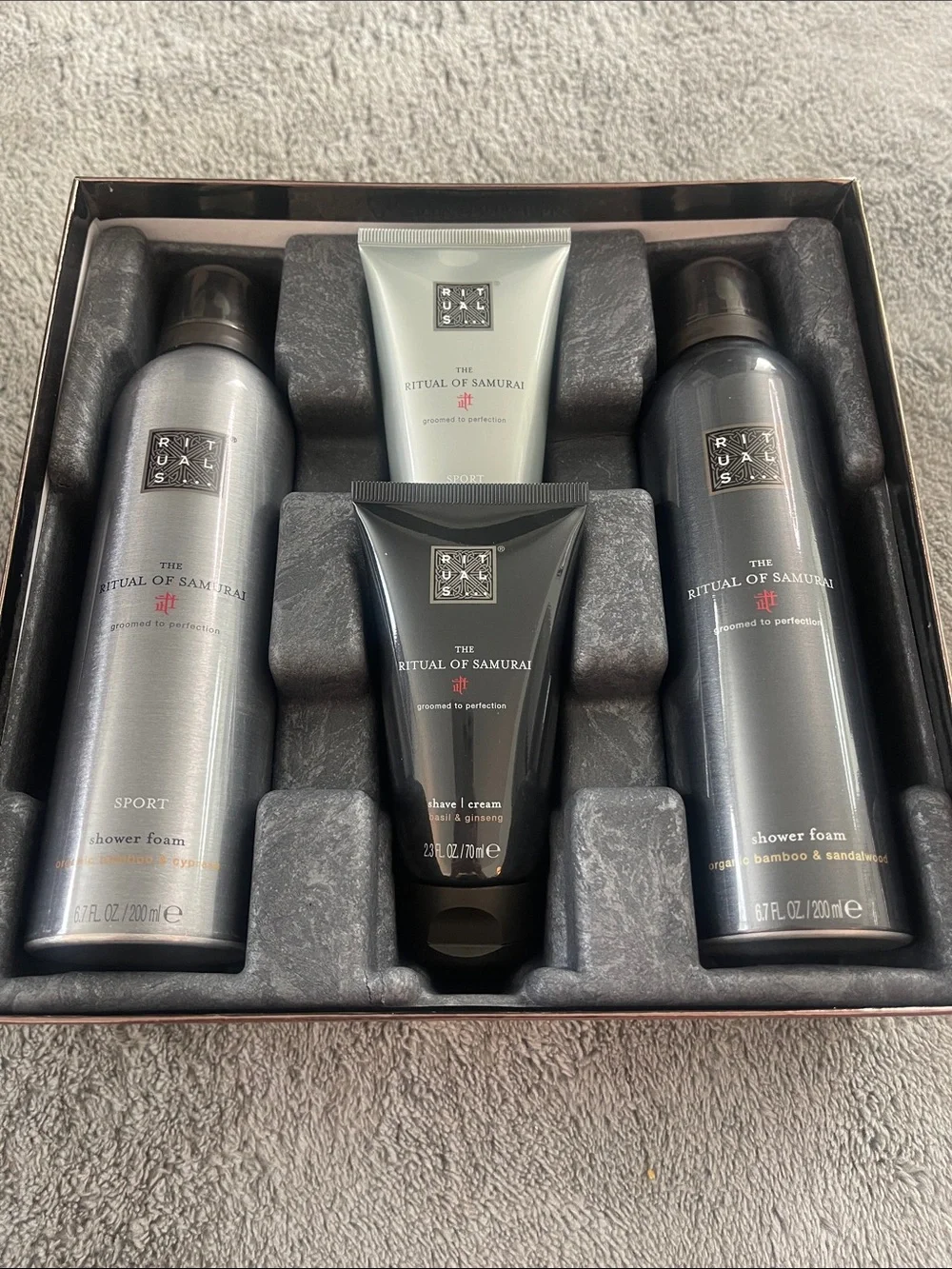 The Ritual of Samurai Men's Grooming Set - Gray